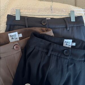 Princess Polly Trousers (3 for 1 deal!!) XS black, grey and brown